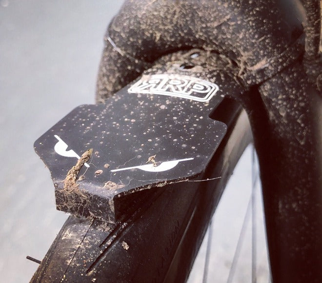 Garde-boue Avant RRP CX GUARD Blanc