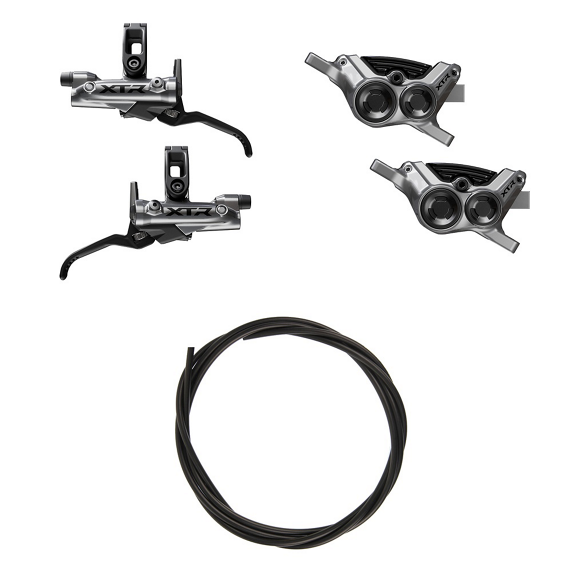Paire de Freins SHIMANO XTR M9220 Enduro 4 Pistons