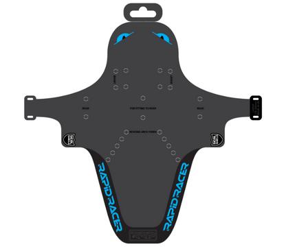 Garde-boue RRP EnduroGuard Standard (fourche 80 à 120mm) Noir/Bleu Ciel