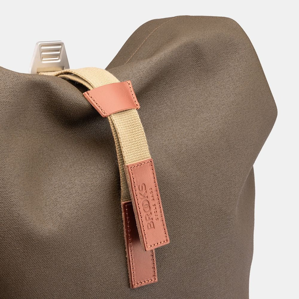 Sac à Dos BROOKS PICKWICK COTTON CANVAS 26L Marron