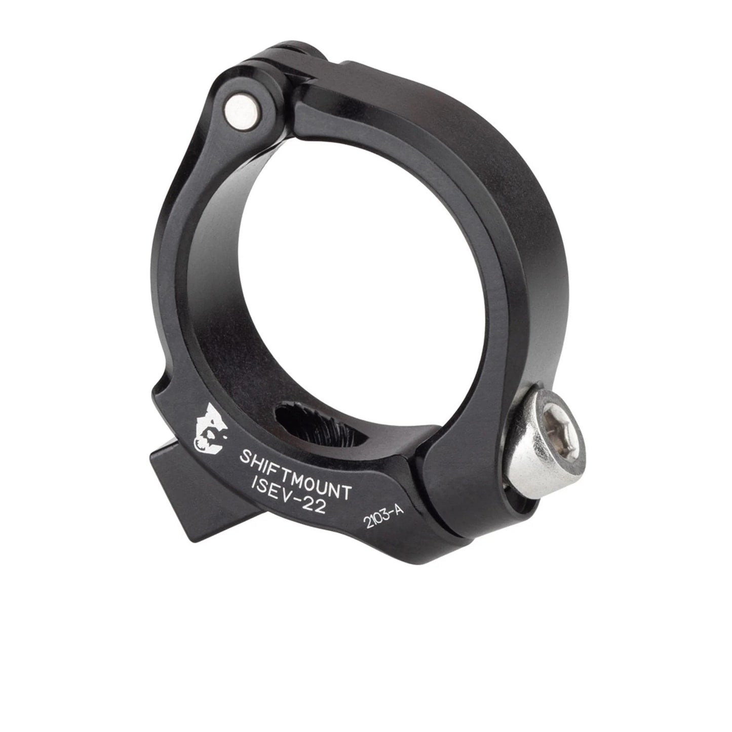 Adaptateur de Fixation WOLF TOOTH ShiftMount ISII - 22 Shimano I-SPEC EV Shifter > Cintre 22.2 mm