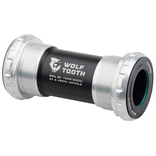 Boitier de Pédalier WOLFTOOTH BSA DUB 29mm Raw Silver