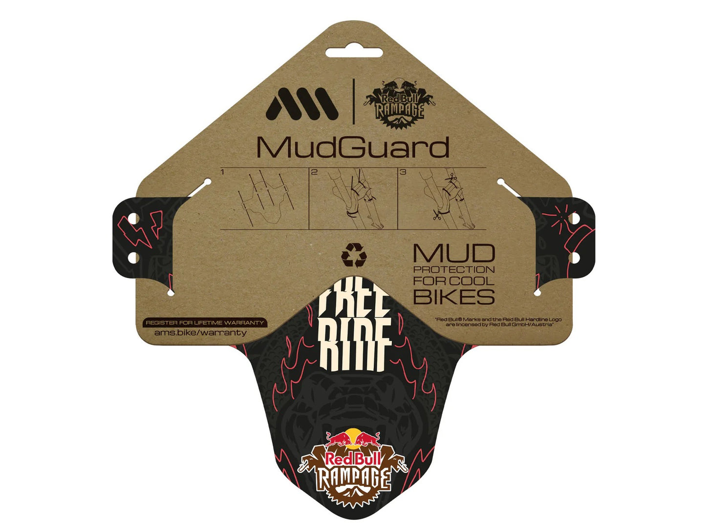 Garde-Boue ALL MOUNTAIN STYLE Red Bull Rampage Freeride