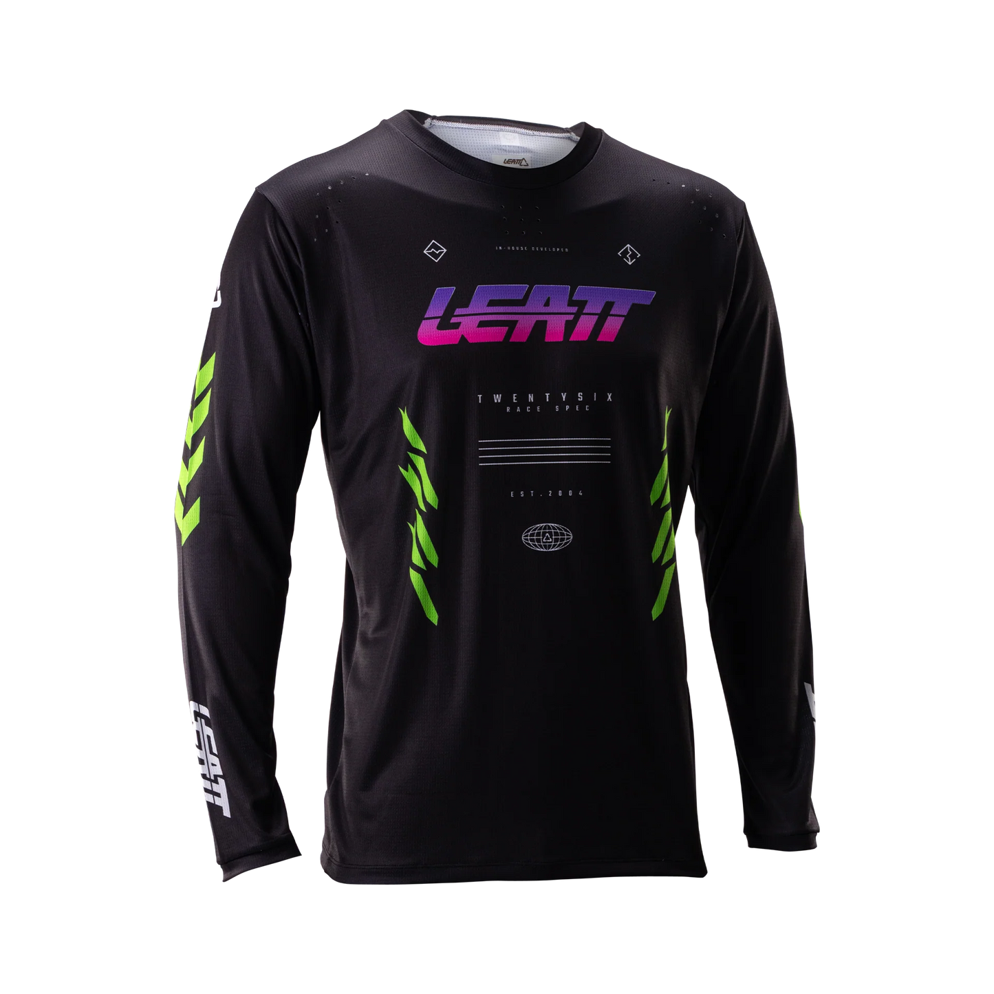 Maillot LEATT MTB GRAVITY 4.0 Manches Longues Noir/Violet