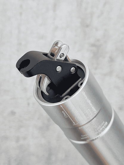 Tige de Selle Télescopique BIKEYOKE REVIVE 3.0 - Édition Limitée Argent