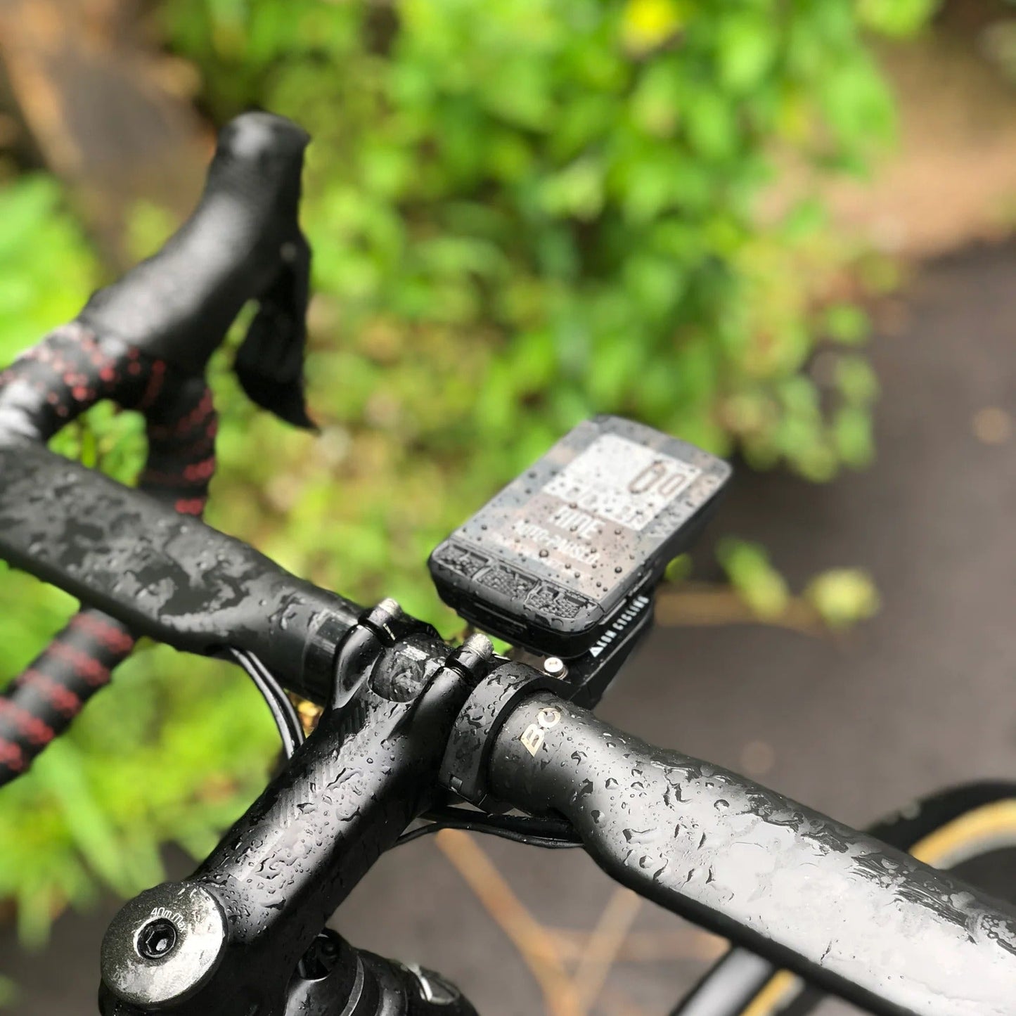 Support de Cintre pour GPS WAHOO KOM CYCLING Noir