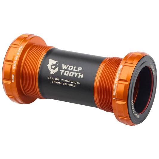 Boitier de Pédalier WOLFTOOTH BSA 30mm Orange