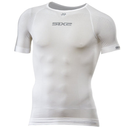 Sous-Vêtement SIXS TS1L BT Manches Courtes Blanc Carbon