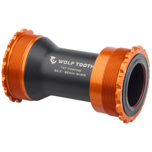 Boitier de Pédalier WOLFTOOTH T47i Interne 24mm Orange