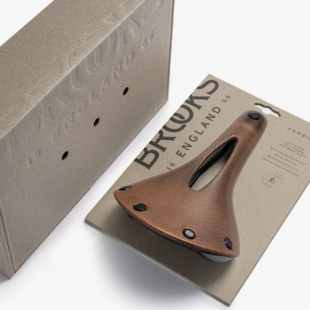 Selle BROOKS CAMBIUM C17 CARVED Marron