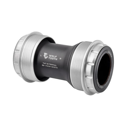 Boitier de Pédalier WOLFTOOTH T47 Externe 30mm Raw Silver