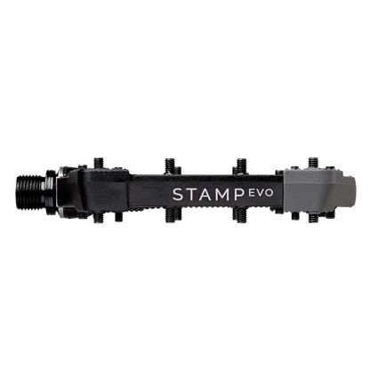 Pédales Plates CRANKBROTHERS STAMP EVO Large Noir