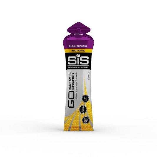 Lot de 10 Gels Énergétique SIS GO ISOTONIC ENERGY (60ml) Cassis
