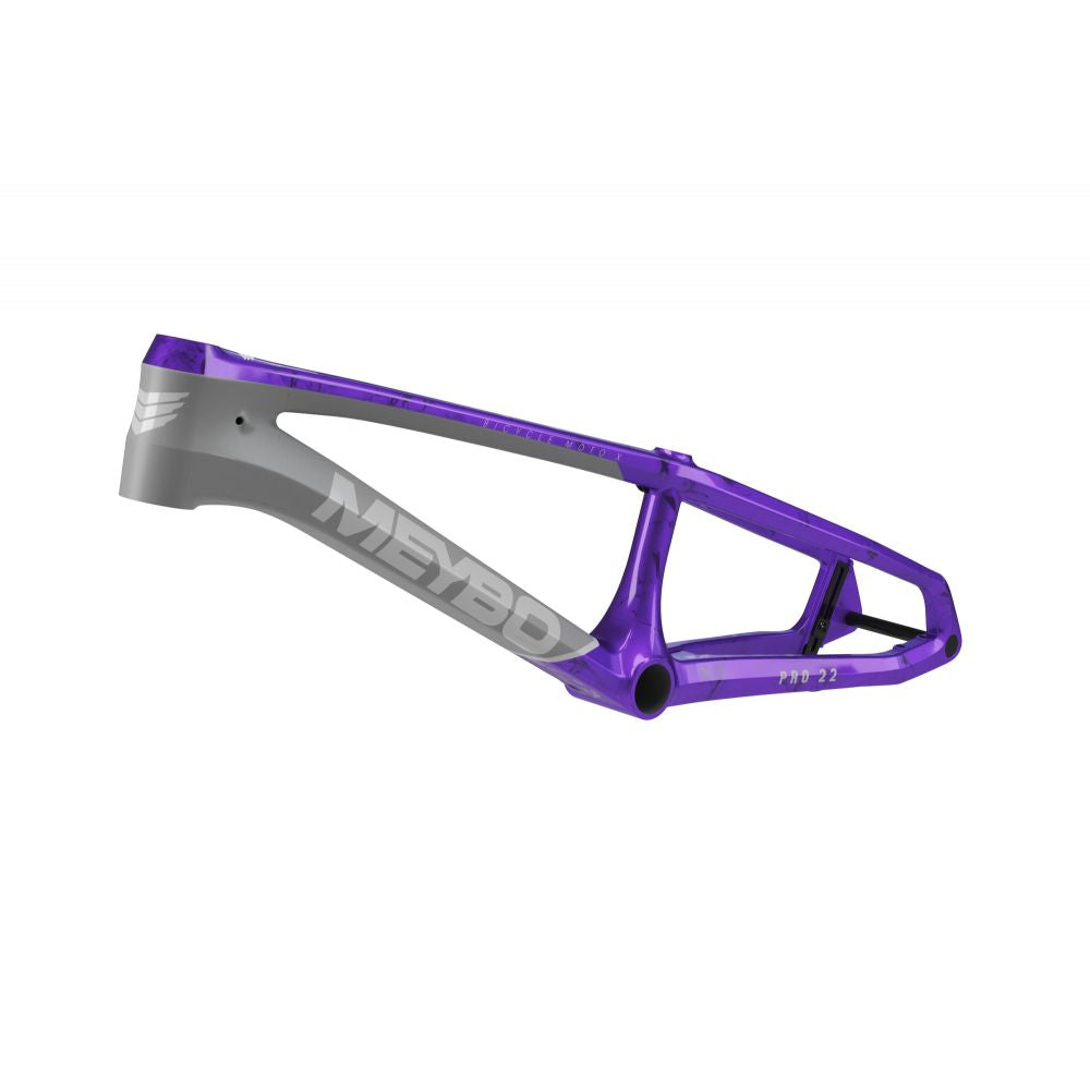 Kit Cadre/Fourche MEYBO HSX Carbone 2026 Violet/Gris