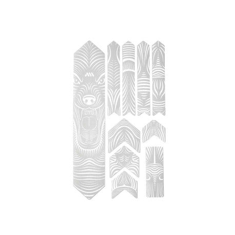 Protection Adhésive pour Cadre ALL MOUNTAIN STYLE EXTRA Bear Blanc