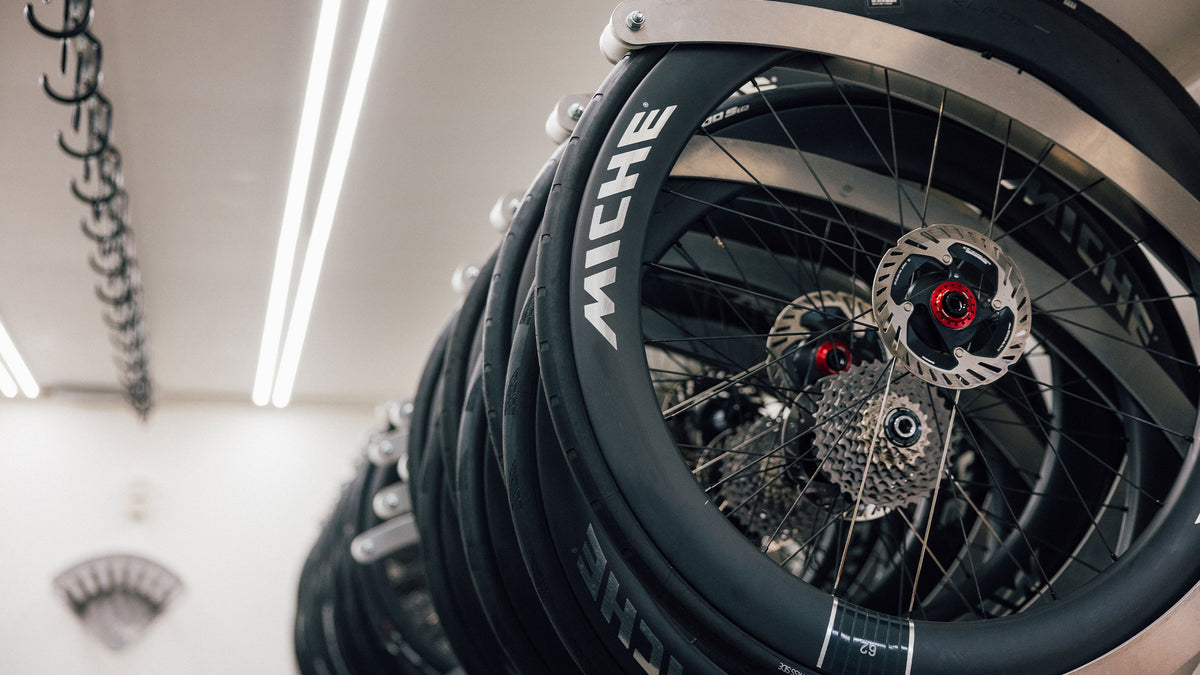 Paire de Roues MICHE KLEOS RD DX62 Tubeless Ready (Center Lock) Team Edition