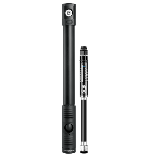 Pompe à Main CRANKBROTHERS KLIC HP Manomètre Midnight Edition