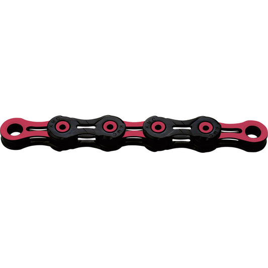 Chaîne 12V KMC DLC12 Waxed Noir/Rose Ciré