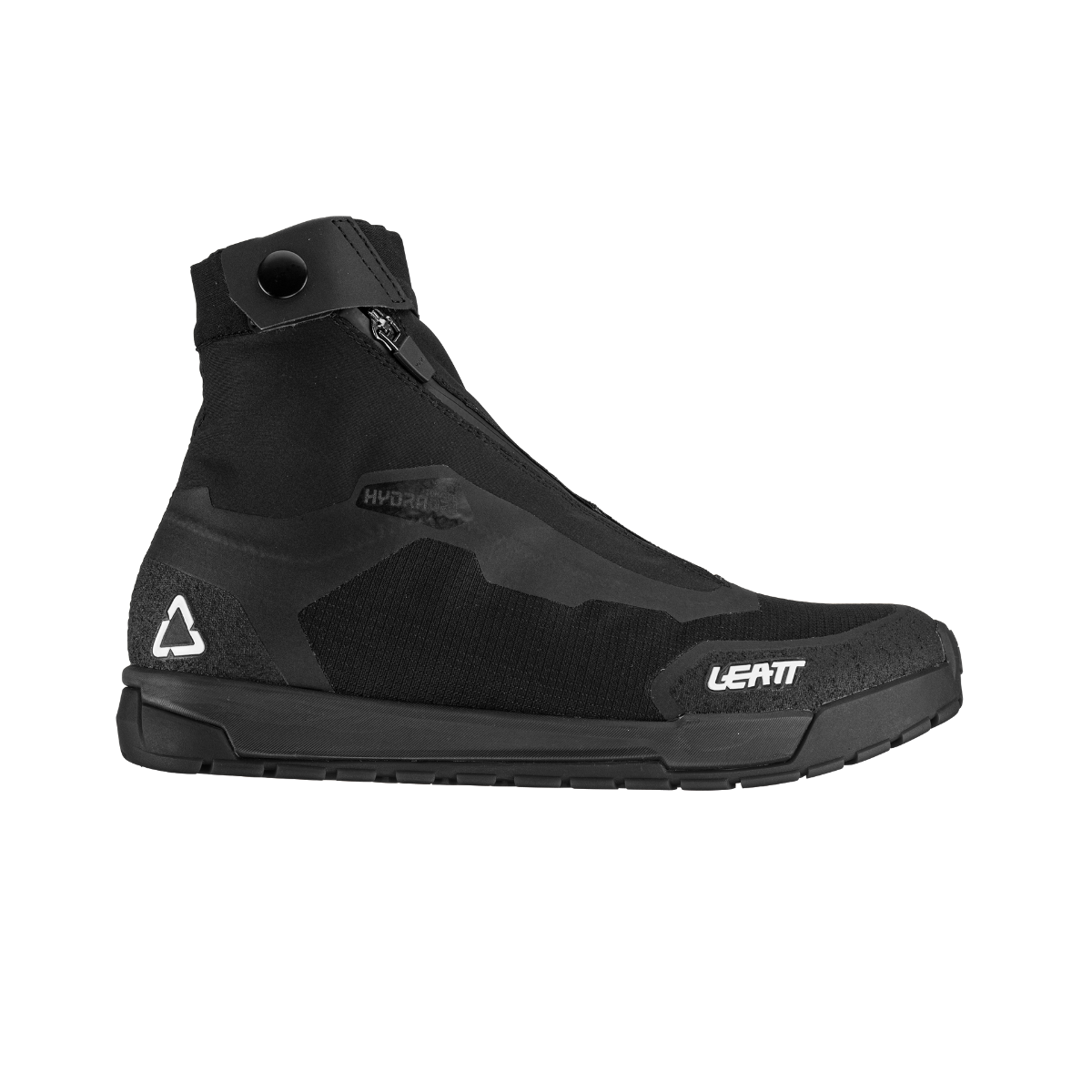 Chaussures VTT HIVER LEATT HYDRADRI 7.0 FLAT PEDALS Noir — profil extérieur