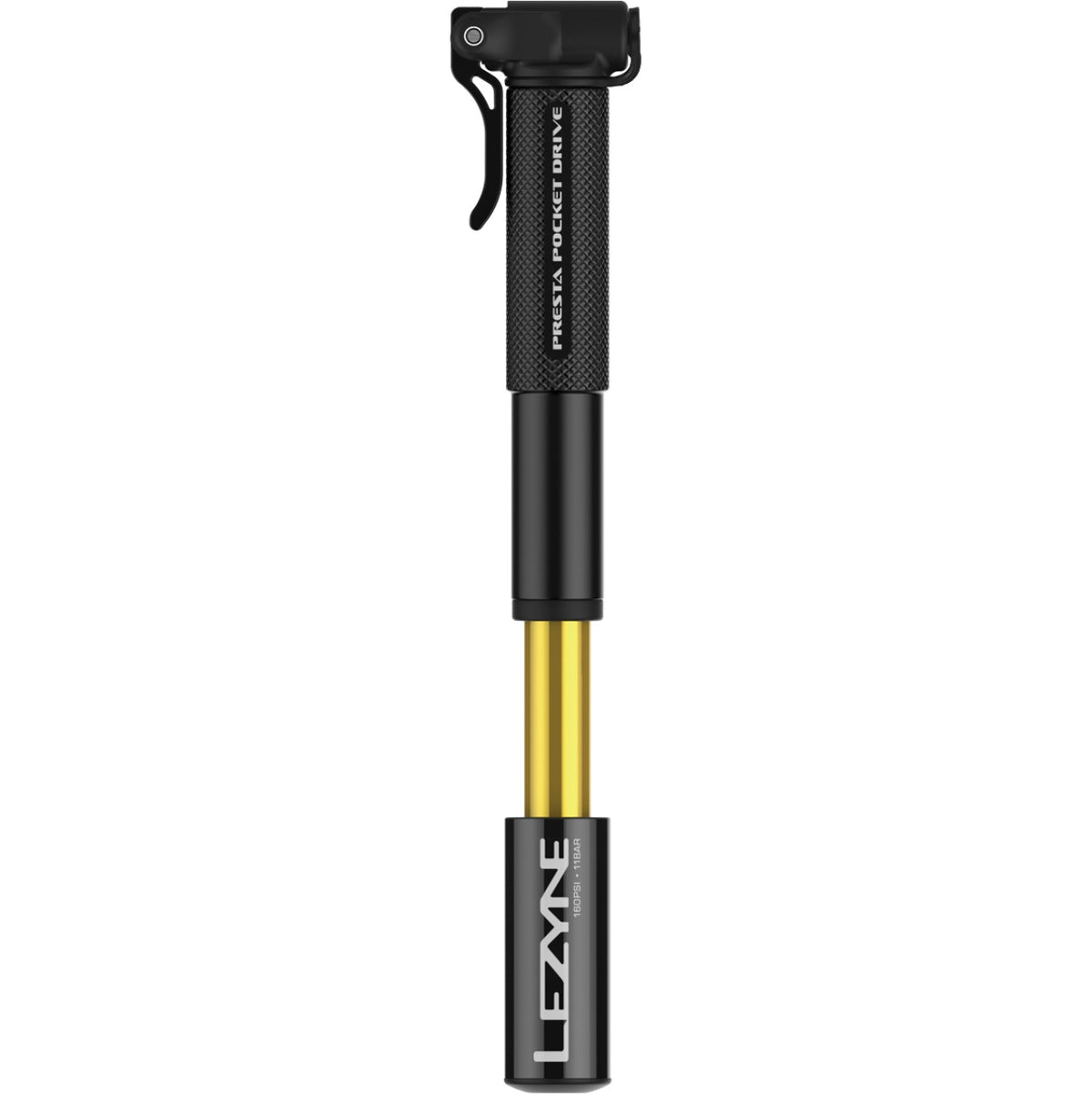 Pompe à Main LEZYNE PRESTA POCKET DRIVE Noir