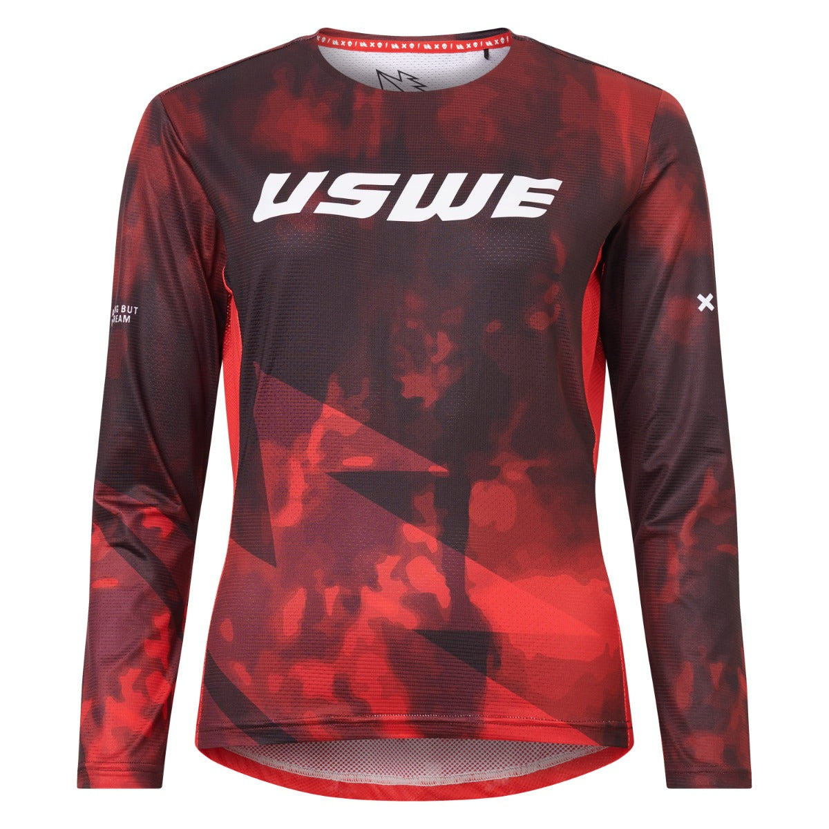 Maillot USWE LUFTIG MTB Manches Longues Femme Rouge
