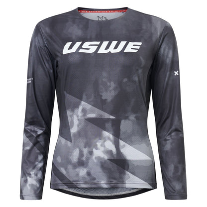 Maillot USWE LUFTIG MTB Manches Longues Femme Noir