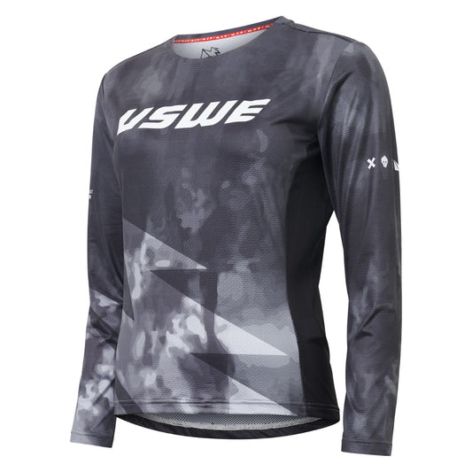 Maillot USWE LUFTIG MTB Manches Longues Femme Noir