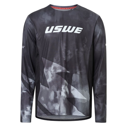 Maillot USWE LUFTIG MTB Manches Longues Noir