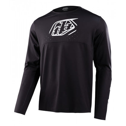 Maillot TROY LEE DESIGNS SPRINT ICON Manches Longues Noir