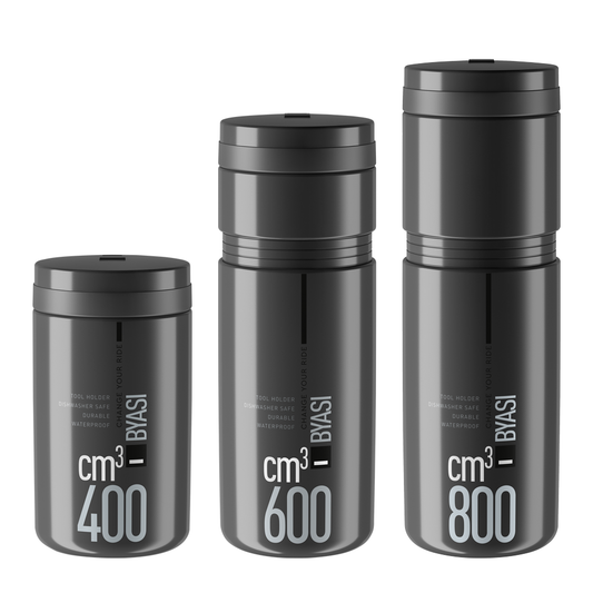 Bidon Porte Outils ELITE BYASI Noir/Gris