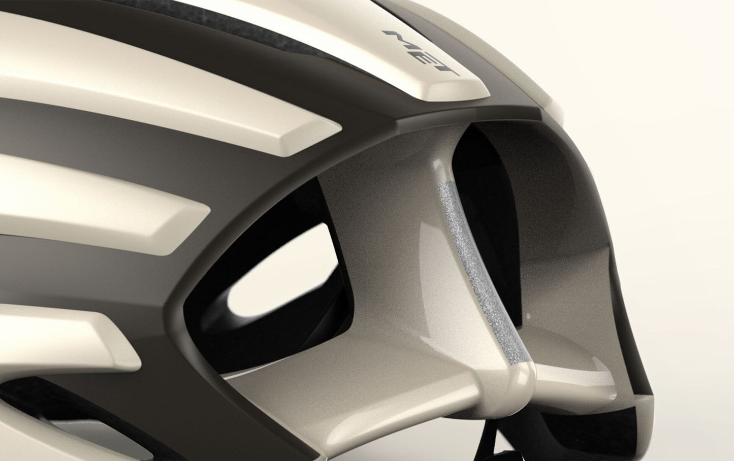 Casque Route MET TRENTA MIPS WAX Blanc Mat