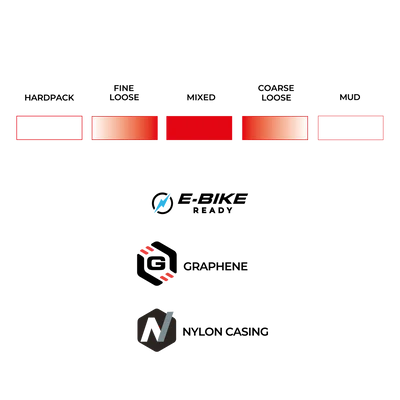 Pneu VITTORIA MEZCAL XC TRAIL 29x2.40 4C Graphene 2.0 Tubeless Ready Souple Beige