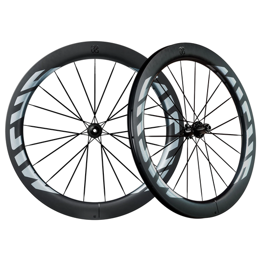 Paire de Roues MICHE DEVA RD 62 Tubeless Ready (Center Lock) Argent