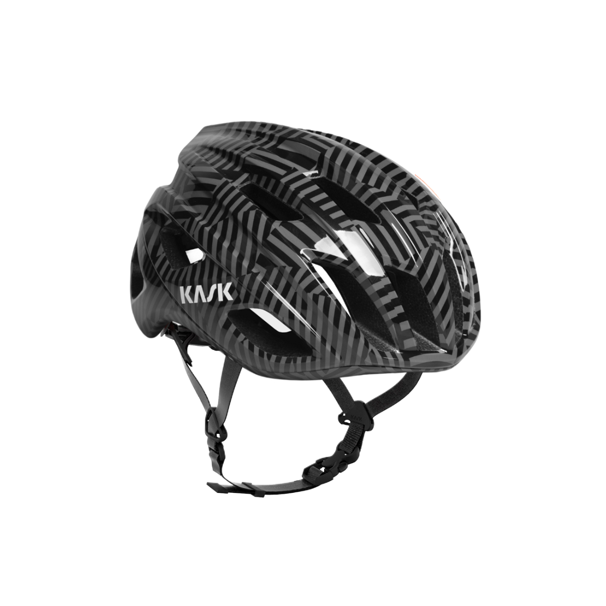 Casque Route KASK MOJITO CUBED CAMO Noir/Gris