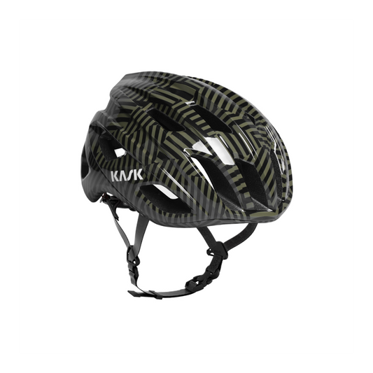 Casque Route KASK MOJITO CUBED CAMO Noir/Vert