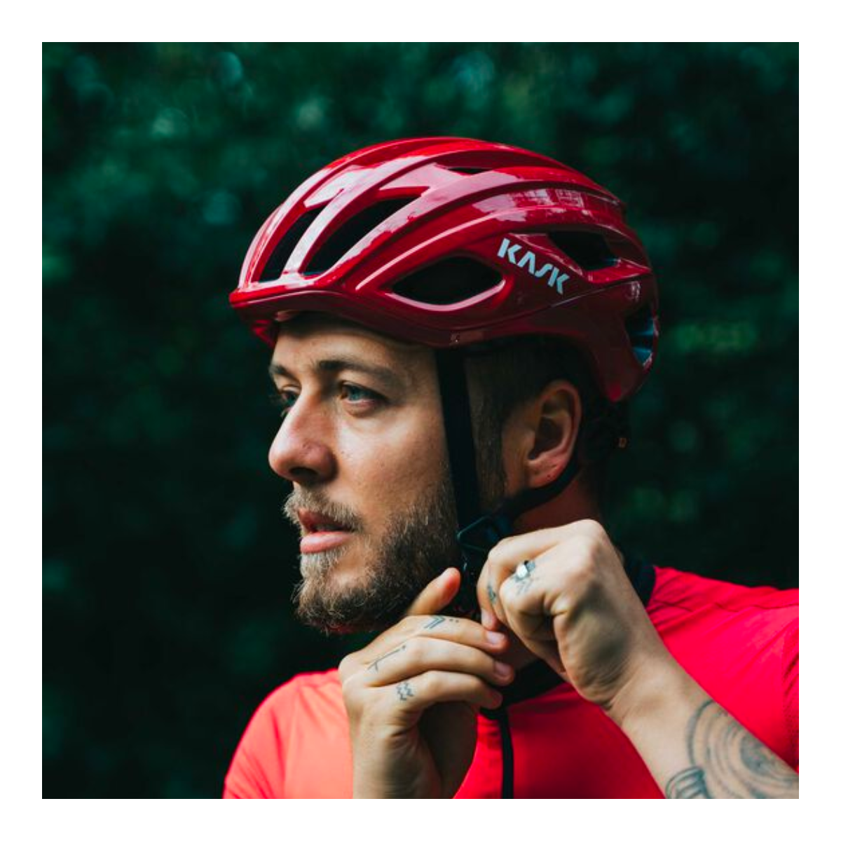 Casque Route KASK MOJITO CUBED Rouge