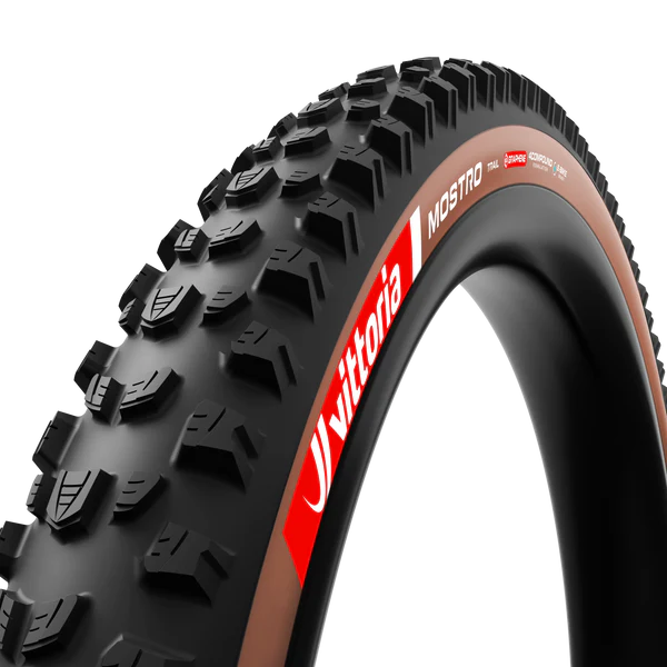Pneu VITTORIA MOSTRO TRAIL 29x2.40 4C Graphene 2.0 Tubeless Ready Souple Beige