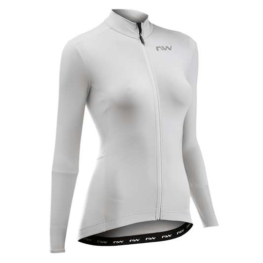 Maillot NORTHWAVE FAHRENHEIT Femme Manches Longues Gris