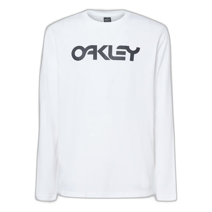 T-Shirt OAKLEY MARK II 2.0 Manches Longues Blanc/Noir