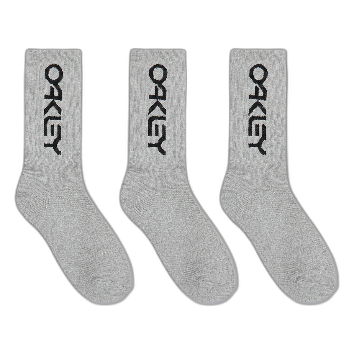 Chaussettes OAKLEY B1B SOCKS 2.0 Gris (x3 paires)