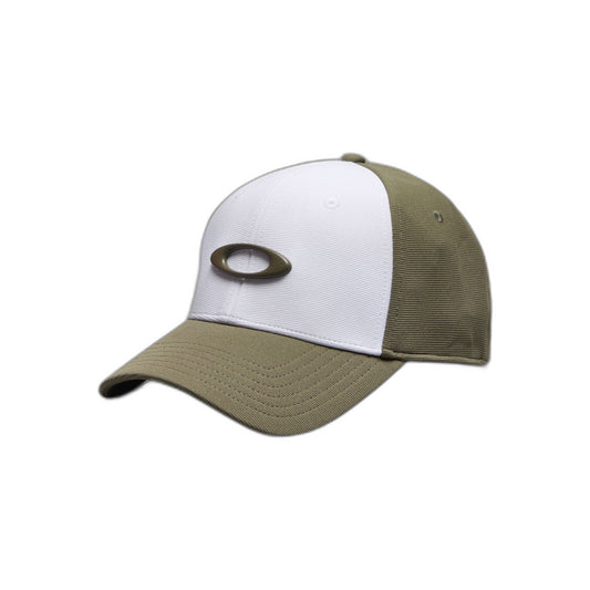 Casquette OAKLEY TINCAN Kaki/Blanc