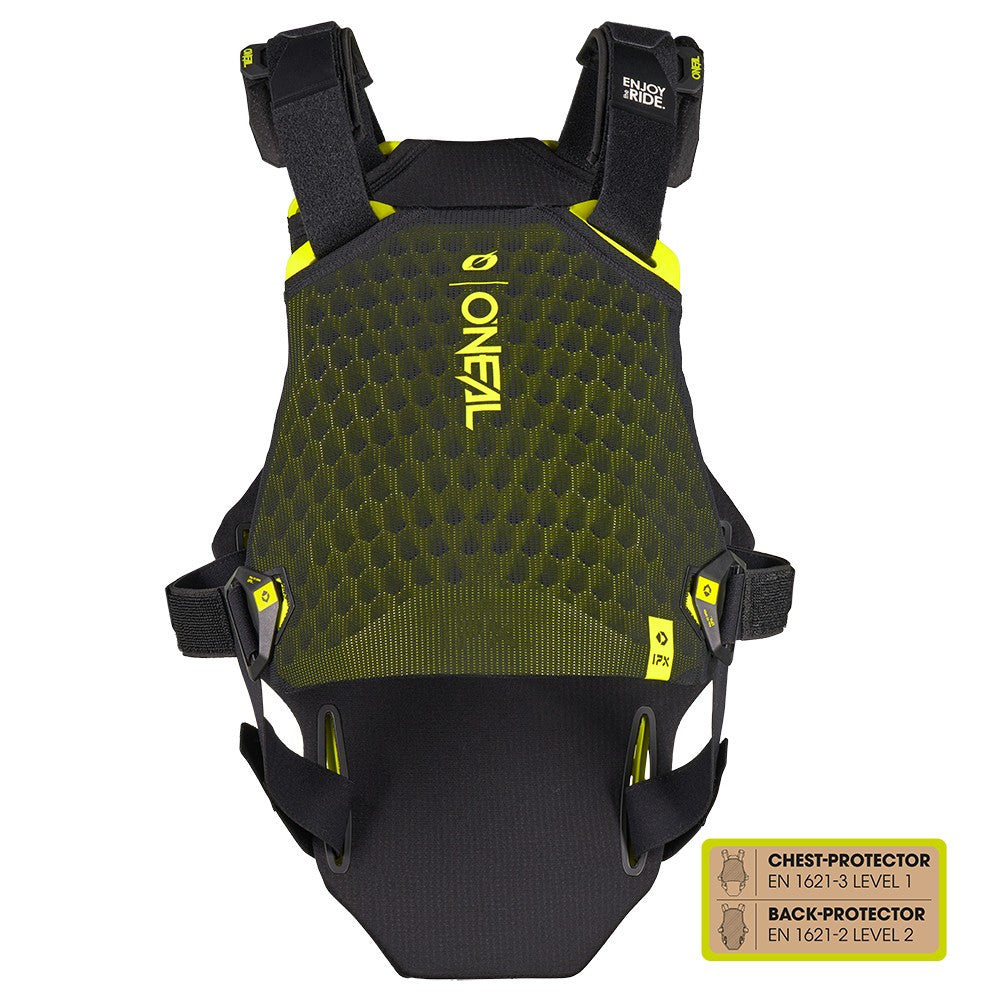 Plastron O'NEAL DIRT FLX Noir - vue dos