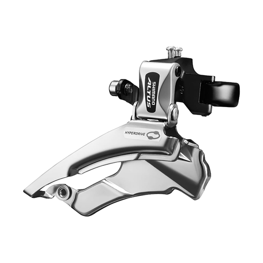Dérailleur Avant SHIMANO ALTUS FD-M313 3x7/8V Collier Haut — vue 1 sur fond blanc