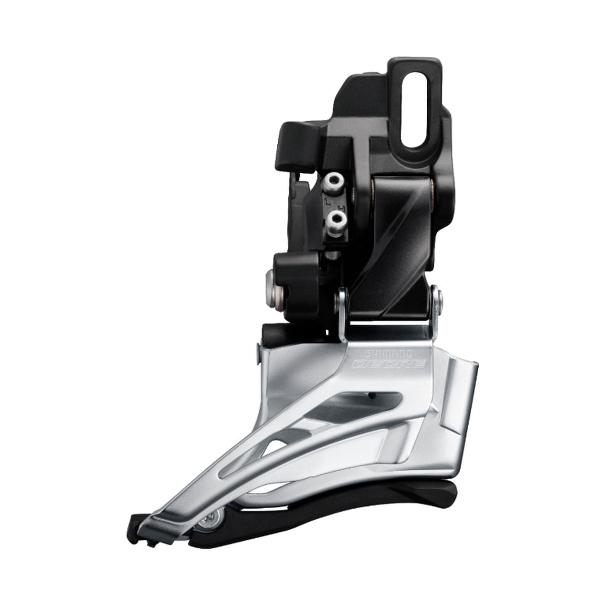 Dérailleur Avant SHIMANO DEORE FD-M6025-D 10V — vue 1 sur fond blanc