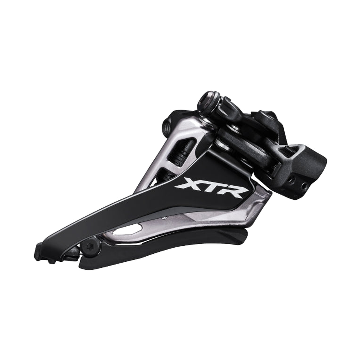 Dérailleur Avant SHIMANO XTR FD-M9100-M 12V — vue 1 sur fond blanc