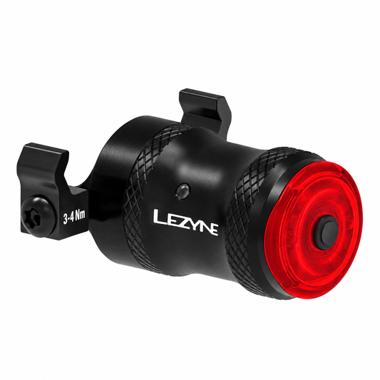 Eclairage Arrière LEZYNE SADDLE Ai ALERT 250 — vue produit sur fond blanc