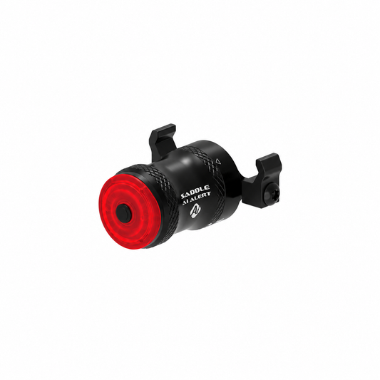 Éclairage Arrière LEZYNE SADDLE StVZO Ai ALERT — vue produit sur fond blanc