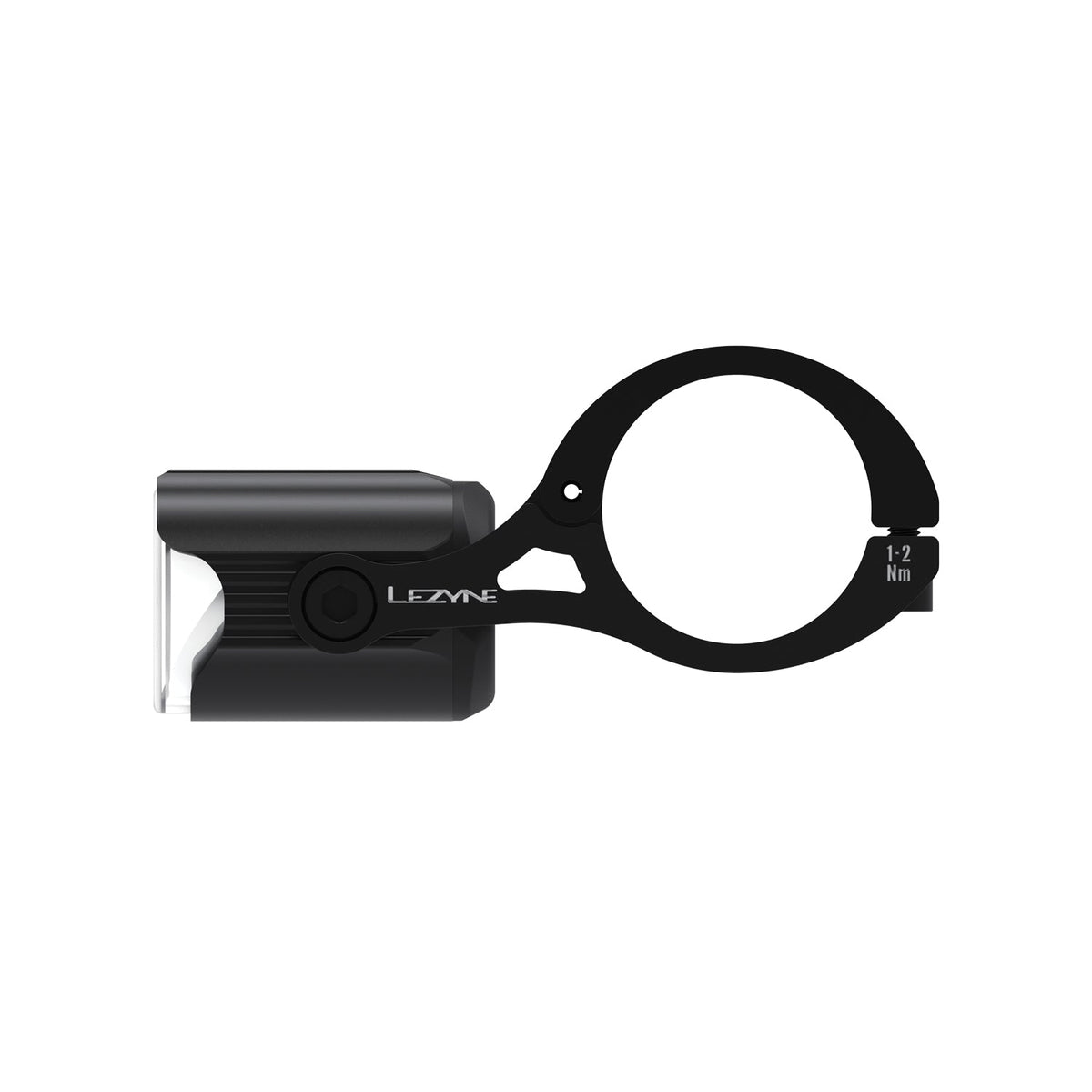 Eclairage Avant LEZYNE FUSION E-BIKE STVZO E550 — profil et fixation