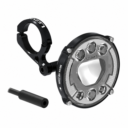 Eclairage Avant LEZYNE LED MEGA HB E2000 E-BIKE STVZO — vue complémentaire