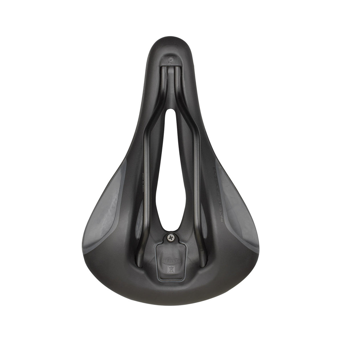 Selle SELLE ITALIA ST 7 VISION SUPERFLOW L Rails Fec Noir/Gris — vue de dessous
